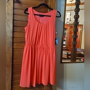 by & by papaya dress